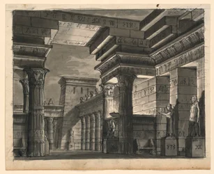 Stage Design, Egyptian Buildings