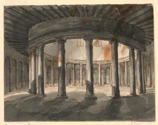 Stage Design, Interior of Circular Building