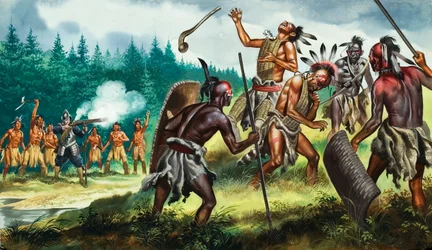 English colonies fighting the Iroquois Confederacy, 20th century