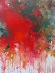 Crimson Flowing Energy