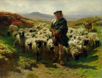 The Highland Shepherd, 1859