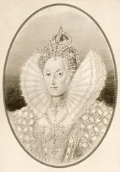 Elizabeth I, aka The Virgin Queen, Gloriana or Good Queen Bess (from 