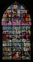 Window Depicting Scenes from the Life of St Denis, 1530-40
