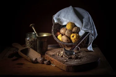 Rustic Harvest Still Life
