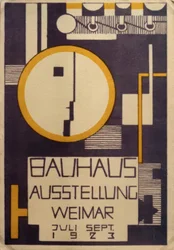 Bauhaus Exhibition Weimar July-Sept. 1923