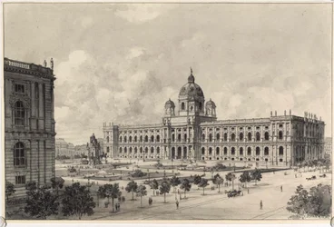 The Naturhistorische museum in Vienna