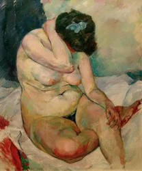Seated Female Nude, Paris