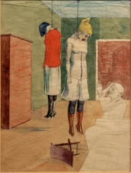 The Artist with Two Hanged Women