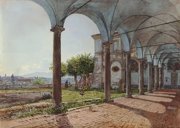 View from the Monastery of Santa Onofrio on Rome