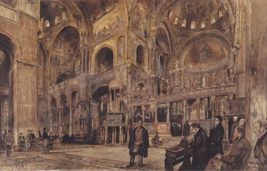 Interior View of St. Mark