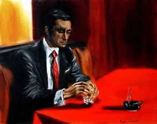 Man at the Bar, 2024