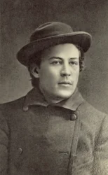 Anton Chekhov, Russian Playwright, Moscow, 1883