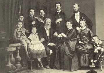 Anton Chekhov and his family, Taganrog, Russia