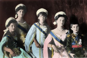 Portrait of the Children of Tsar Nicholas II