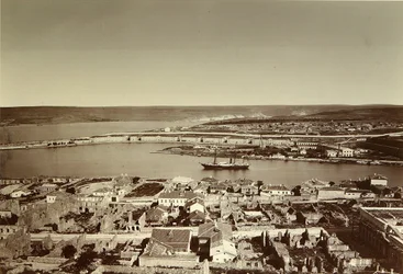 The South bay and Cape Paul in Sevastopol