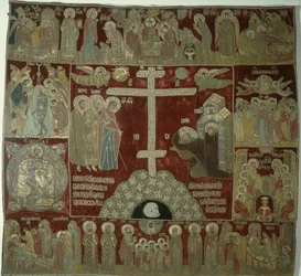 Appearance of the Virgin to St. Sergius, 1525