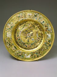 Plate owned by Tsar Alexei Mikhailovich Romanov