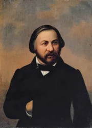 Portrait of Mikhail Ivanovich Glinka, 1850s