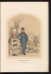 Costume of Bunschoten in Utrecht, 1857