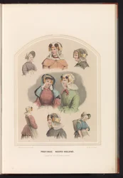 Costume of North Holland, 1857