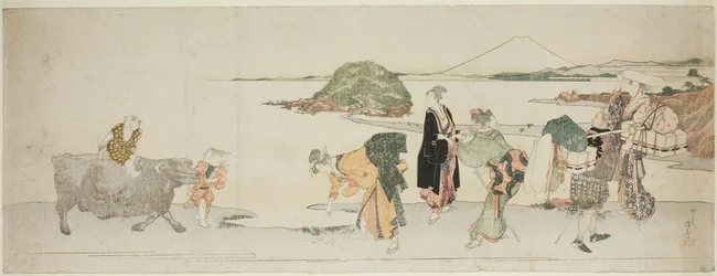 At the Beach of Shichirigahama