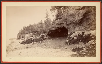 Cave, Possibly at Mt. Desert, Maine