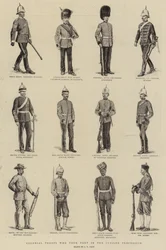 Colonial Troops Who Took Part in the Jubilee Procession
