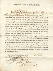 Swears Oath of Allegiance to the Government of the United States and the State of Missouri
