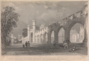 The Palace of the Bishop of Durham, at Bishop Auckland; page 96 (Volume One)