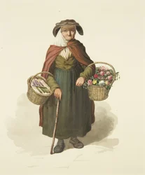 Old Kingswood Flower Seller, c.1828