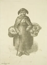 Old Kingswood Flower Seller, c.1828