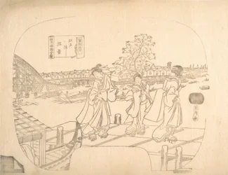 Proof Line-Block Print for Fan