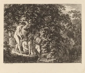 Girl Carrying a Basket of Fruit, 1770