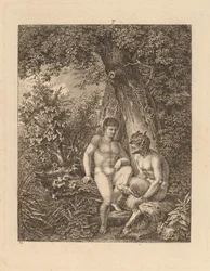Two Satyrs in a Forest, 1777