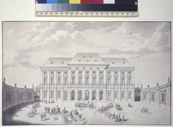 Liechtenstein Garden Palace, Vienna, Front View of the Palace