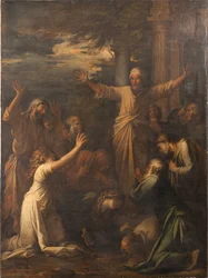 Jonah Preaching to the People of Nineveh