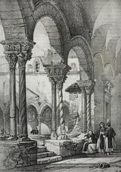 Cloister of Church of Saint Dominic, Palermo