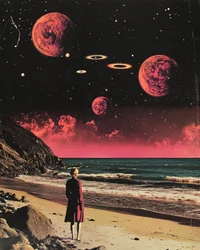 Cosmic Beach Encounter