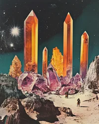 Cosmic Crystal Landscape