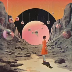 Cosmic Desert Traveler