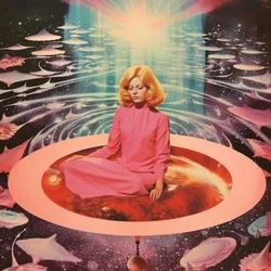 Cosmic Meditation Woman