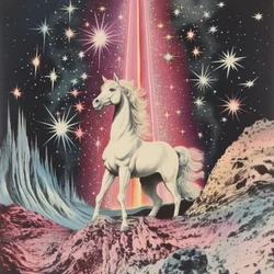 Ethereal Space Horse