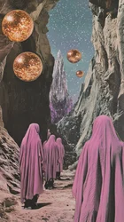 Pink Robes Space Journey