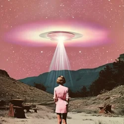 Retro Alien Abduction