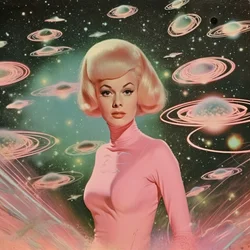 Retro Space Glamour