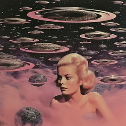 Surreal Pink Space Dream