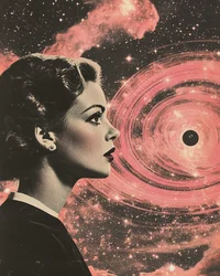 Woman and Cosmic Mystery