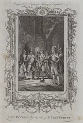 Guy Fawkes Seized by order of Sir Thomas Knevet