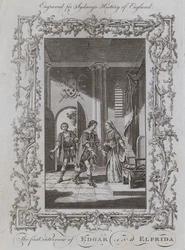 The first interview of Edgar and Elfrida