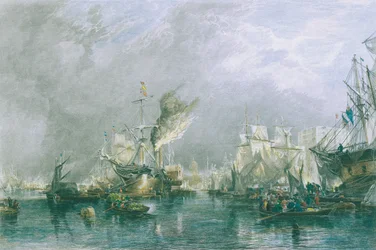 Shipping in the Pool of London